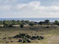Mooi uitzicht over Hano en de Oostzee