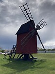 Een van de 350 overgebleven molens op Öland