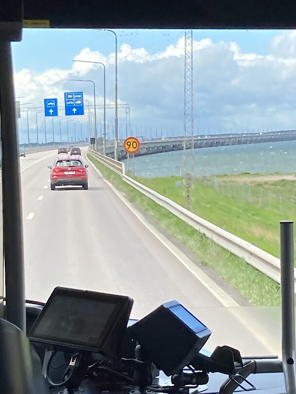 Met de bus naar Kalmar