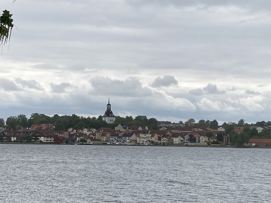 Uitzicht op Värstervik