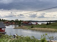Uitzicht over Harstena