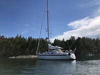 In “onze” ankerbaai