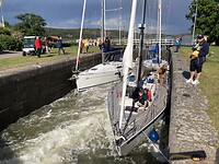 De sluis in Mem