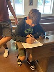 Kasper toch weer naar school