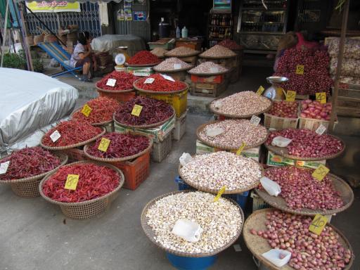 Sukhothai markt