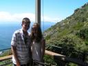 Sarah en Bas bij Cape Point