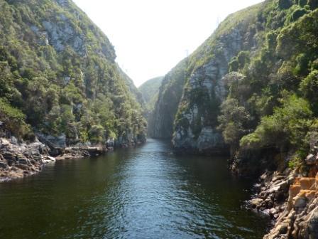 Storm River Mouth in Tsitsikamma NP