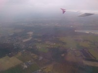 In de lucht