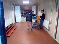 handen wassen voor je naar binnen mag
