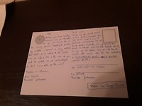 Poging om post te vinden