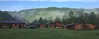 Prachtige ochtendmist