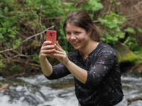 Bij waterval