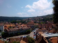 Uitzicht over laag-Sighisoara