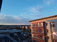 Genieten vanaf balkon
