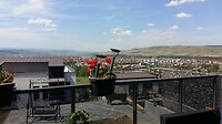 Balkon van mijn 'oppasadres'