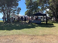 Markt strand New Plymouth