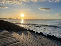 Wandeling New Plymouth langs de kust