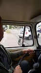 on the road
