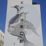 Art on a building