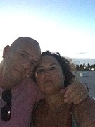 Selfie at the Beach in the evening