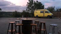 Camperplaats op het terras 😊