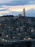 Sunset above Matera