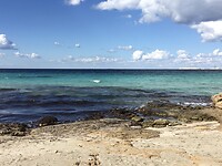 De ruige kust bij Gallipoli