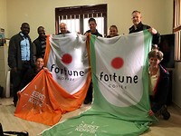 Kantoor pastor Fred, Fortune welkom geheten