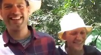 Blooper in het bos