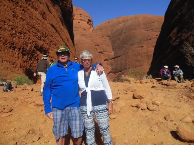 Wandeling over de Kata-Tjuta