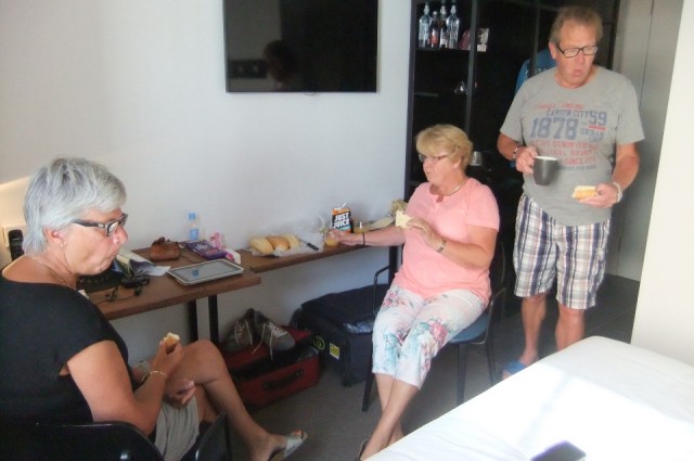 Ontbijt op de kamer