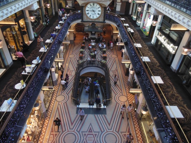 De winkel passage