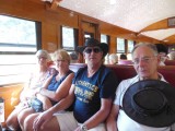 In de trein op weg naar Karunda