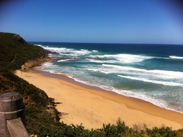 De mooie kust van de Great Ocean Route