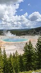 Grand Prismatic Spring at 10:45