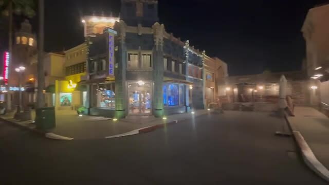 Hollywood Studios avond laat