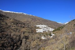 Hoogste dorp Trevelez op 1700 m