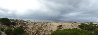 De duinen bij Matalascanas met slecht weer op komst!