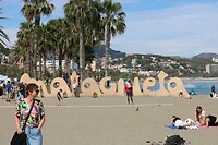 Málaga beach