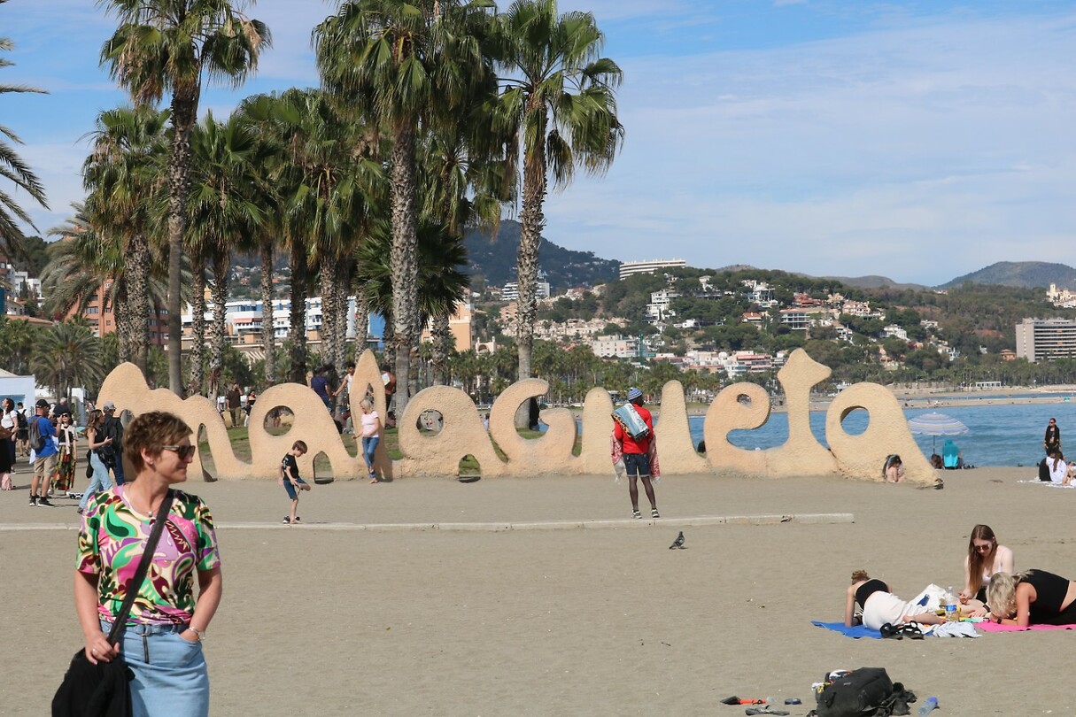 Málaga beach