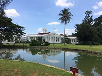 Het paleis van Buitenzorg