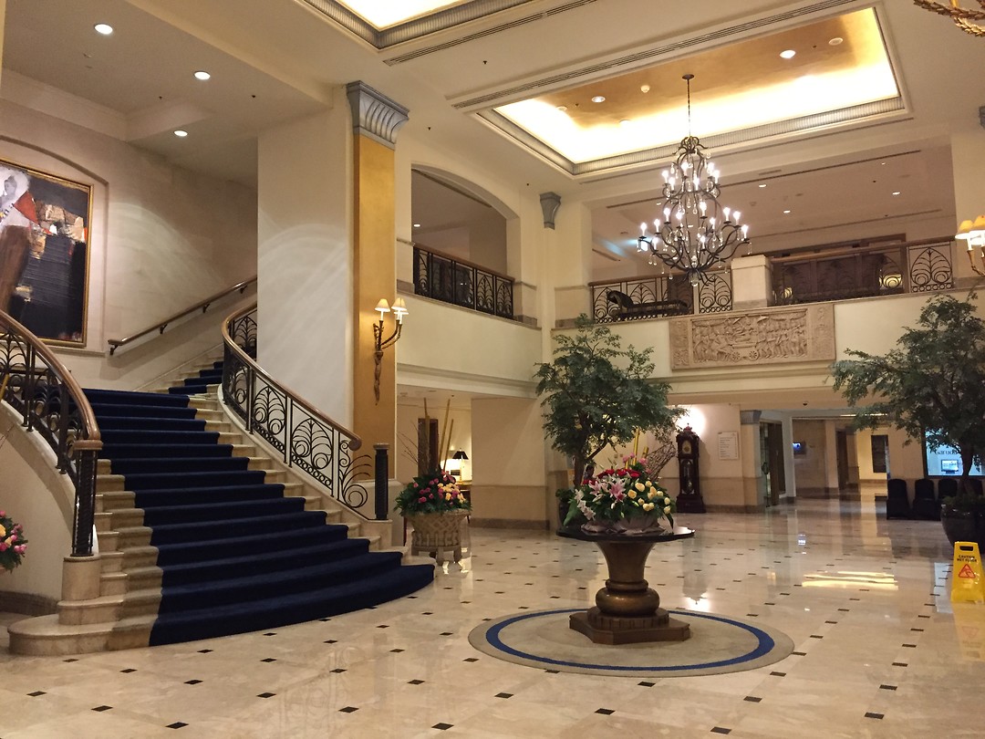Hotel lobby
