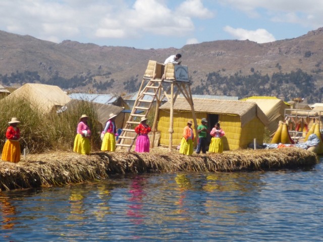 Uros, drijvende eilanden