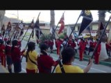 Parade van schoolkinderen