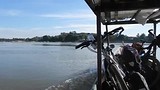 Met de boot over de Mekong