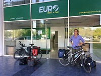 Bij de autoverhuur in Santiago