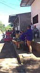 Dansende paren op de dag van de Virgen de Candelaria
