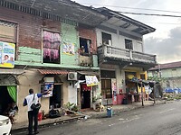 Sloppenwijk Chorrillo in Panama City