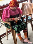 Indiaanse vrouw in Panama