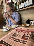 Café Macchiato in een cafeetje